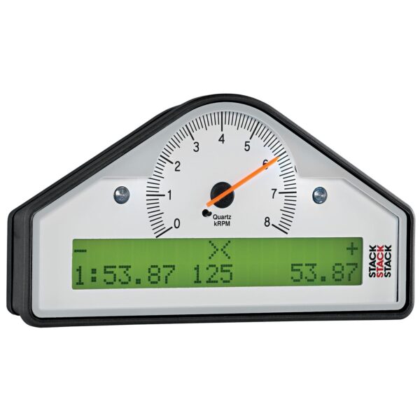 STREET DASH, WHT, 0-8K RPM (BAR, DEG. C, KM/H)