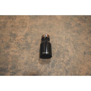 Single Wall Black Tip - 3.0" Inlet to 3.5" Outlet