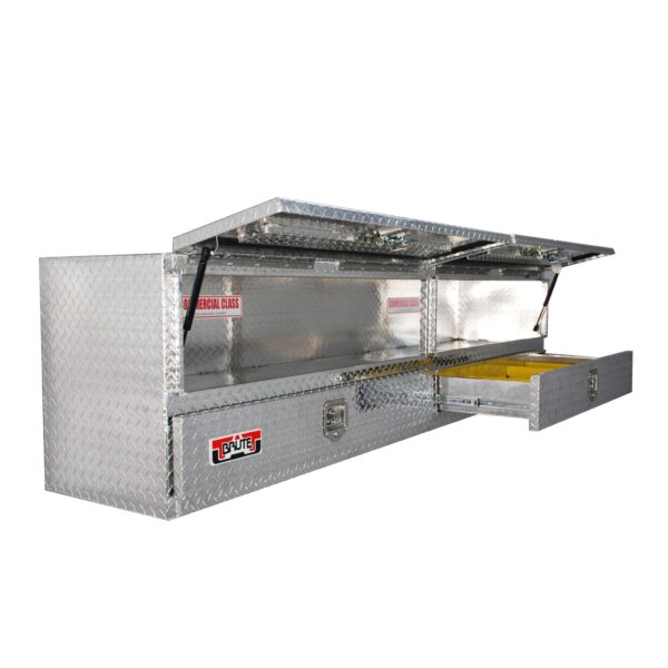 GXTX - TB400-96D-BD - 96inchx20inchx24inch High Cap. Stake Bed Contr. TopSider w/ Bottom Drawers Comm. Class