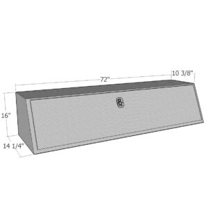 GXTX - TBS100-72 - 72inchx16inchx14.5inch Slanted standard Topsider