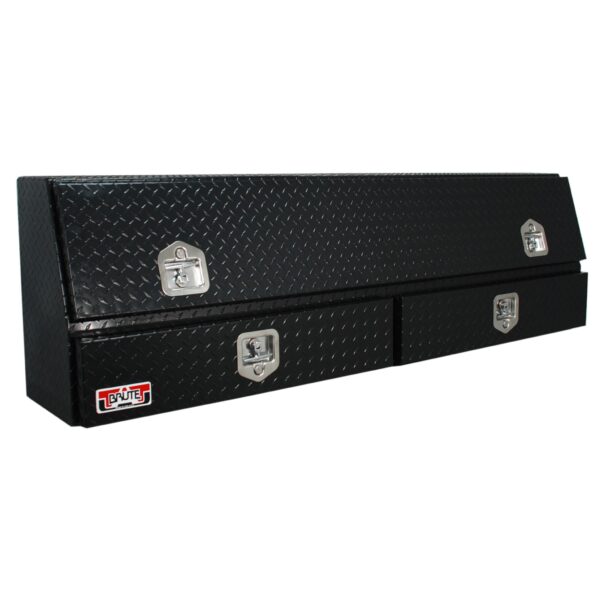 GXTX - TBS200-72-BD-BT - 72inch Contr. TopSider w/ Drawers & Doors Comm. Class - Black Texture Coat
