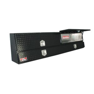 GXTX - TBS200-96D-BT - 96inch Contr. TopSider w/ Doors Comm. Class - Black Texture Coat