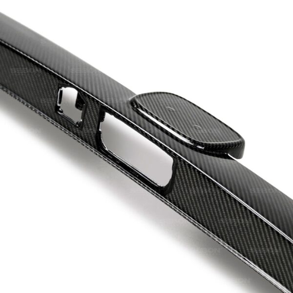 Seibon Carbon, TG16HDCV4D, Carbon fiber trunk garnish for 2016-2020 Honda Civic 4DR