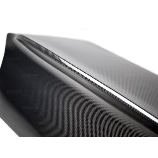 Seibon Carbon, TL0305MITEVO8-C, CSL-style carbon fiber trunk lid for 2003-2006 Mitsubishi Lancer EVO