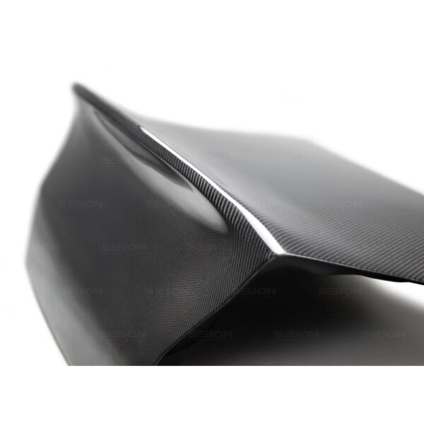 Seibon Carbon, TL0305MITEVO8-C, CSL-style carbon fiber trunk lid for 2003-2006 Mitsubishi Lancer EVO