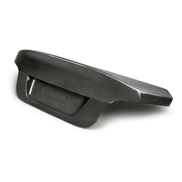 Seibon Carbon, TL0407BMWE60-C, CSL-style carbon fiber trunk lid for 2004-2010 BMW E60 (US Plates)