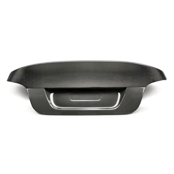 Seibon Carbon, TL0407BMWE60-C, CSL-style carbon fiber trunk lid for 2004-2010 BMW E60 (US Plates)