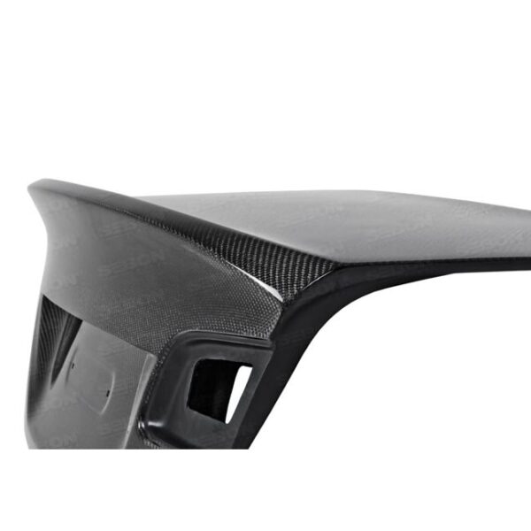 Seibon Carbon, TL0809HYGEN2D, OEM-style carbon fiber trunk lid for 2010-2016 Hyundai Genesis 2DR