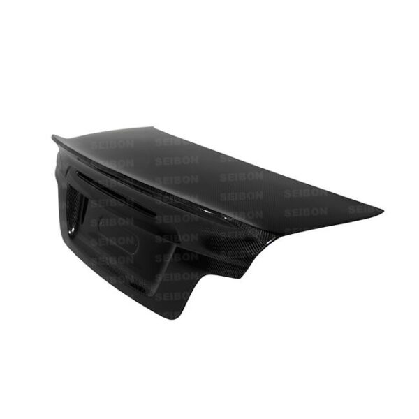 Seibon Carbon, TL0809BMWE822D-C, CSL-style carbon fiber trunk lid for 2008-2012 BMW E82 2DR (US Plates)