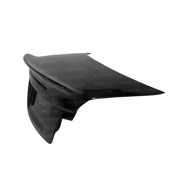 Seibon Carbon, TL0809BMWE822D-C, CSL-style carbon fiber trunk lid for 2008-2012 BMW E82 2DR (US Plates)