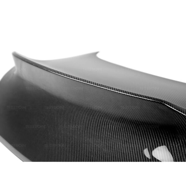 Seibon Carbon, TL0809INFG372D-C, C-style carbon fiber trunk lid for 2008-2013 Infiniti G37 2dr and 2014-2015 Q60 2dr