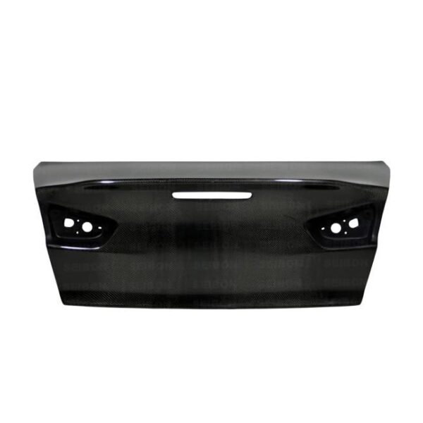 Seibon Carbon, TL0809MITEVOX-C, CSL-style carbon fiber trunk lid for 2008-2015 Mitsubishi Lancer EVO
