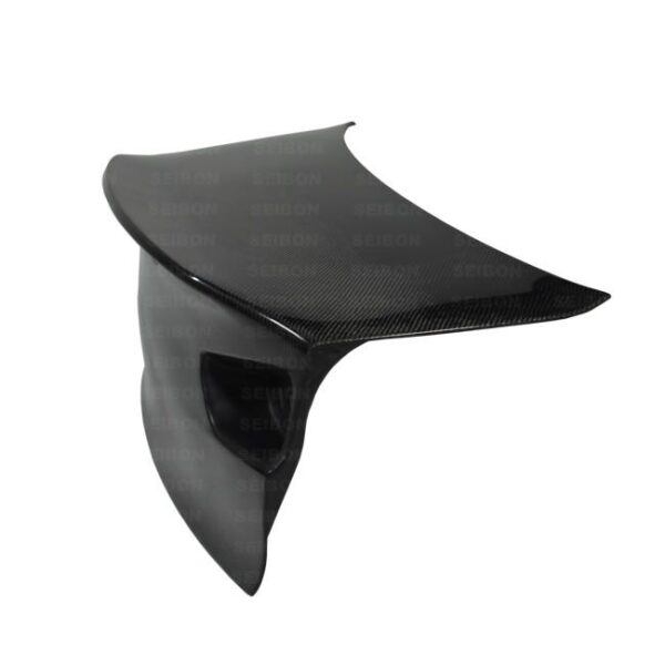 Seibon Carbon, TL0809MITEVOX-C, CSL-style carbon fiber trunk lid for 2008-2015 Mitsubishi Lancer EVO