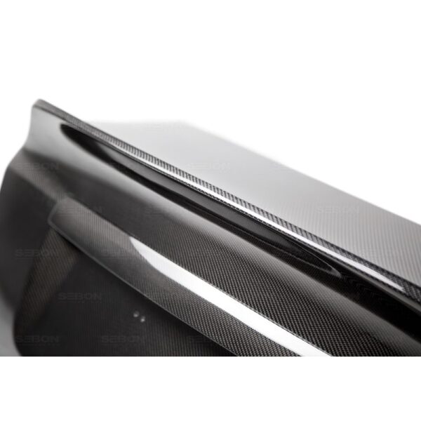 Seibon Carbon, TL0809SBIMP4D-C, C-style carbon fiber trunk lid for 2008-2014 Subaru WRX/STi 4DR