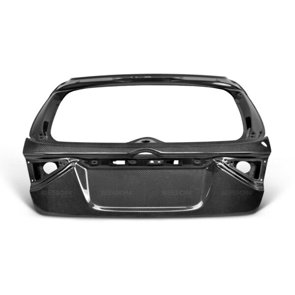 Seibon Carbon, TL0809SBIMPHB, OEM-style carbon fiber trunk lid for 2008-2014 Subaru WRX/STi HB