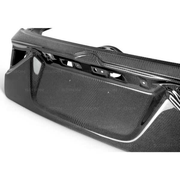 Seibon Carbon, TL0809SBIMPHB, OEM-style carbon fiber trunk lid for 2008-2014 Subaru WRX/STi HB