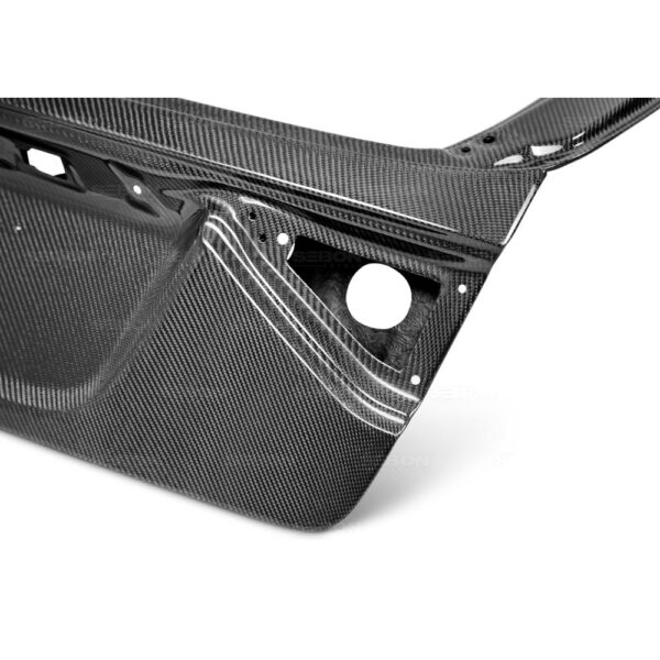 Seibon Carbon, TL0809SBIMPHB, OEM-style carbon fiber trunk lid for 2008-2014 Subaru WRX/STi HB