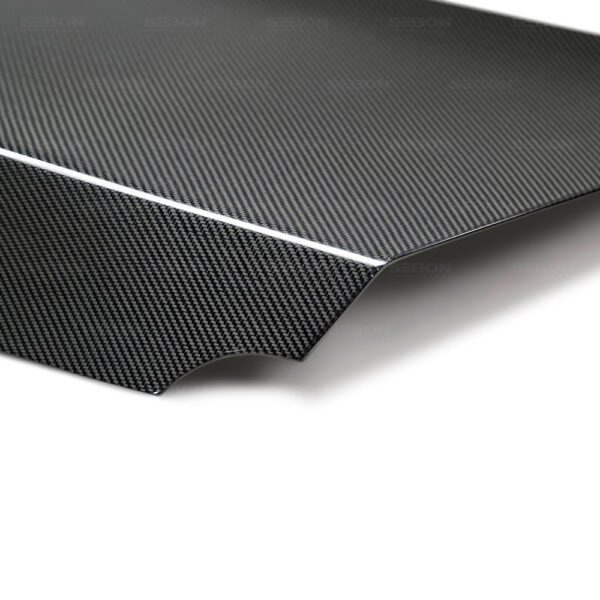 Seibon Carbon, TL0910NSGTR-OE, OEM-style carbon fiber trunk lid for 2009-2020 Nissan GTR