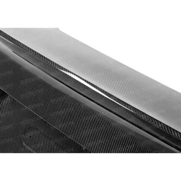Seibon Carbon, TL1213BMWF30-C-S, CSL-style carbon fiber trunk for 2012-2018 BMW F30 and 2014-2019 F32 (Shaved)