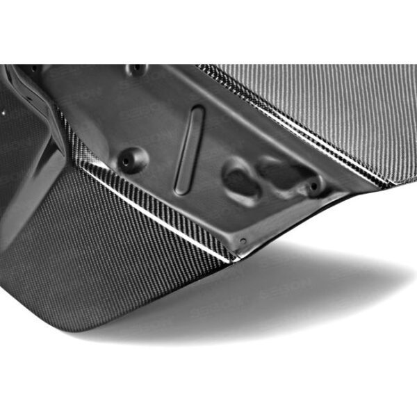 Seibon Carbon, TL1213HDCV2D, OEM-style carbon fiber trunk lid for 2012-2015 Honda Civic 2DR
