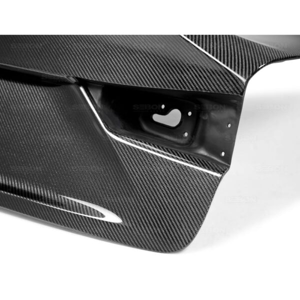 Seibon Carbon, TL14LXIS-C, C-style carbon fiber trunk lid for 2014-2020 Lexus IS