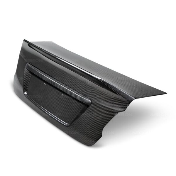 Seibon Carbon, TL15SBIMP-C, C-style carbon fiber trunk lid for 2015-2018 Subaru WRX/STi