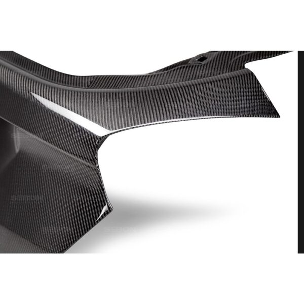Seibon Carbon, TL16FDFO, Carbon fiber trunk lid for 2015-2018 Ford Focus HB
