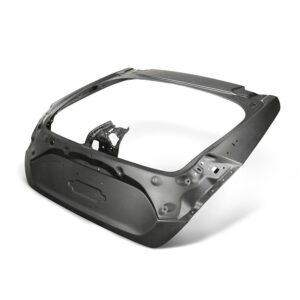 Seibon Carbon, TL17HDCVRHB-DRY, OEM-style dry carbon trunk lid for 2017-2020 Honda Civic Type R Hatchback *All Dry Carbon Products Are Matte Finish