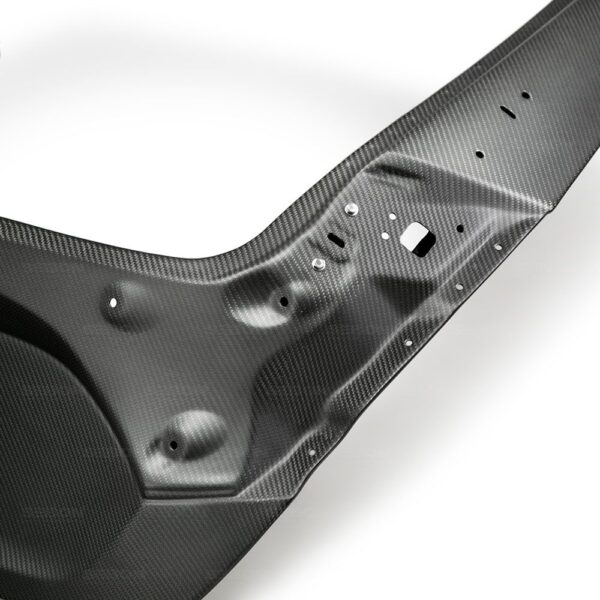Seibon Carbon, TL17HDCVRHB-DRY, OEM-style dry carbon trunk lid for 2017-2020 Honda Civic Type R Hatchback *All Dry Carbon Products Are Matte Finish