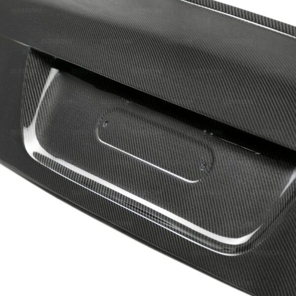 Seibon Carbon, TL9703BMWE39-C, CSL-style carbon fiber trunk lid for 1997-2003 BMW E39