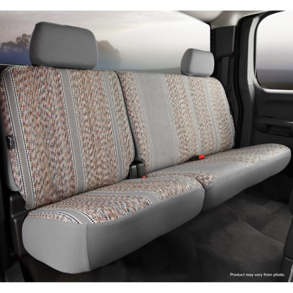 TR40 Series - Wrangler Saddleblanket Custom Fit Rear Seat Cover - Gray