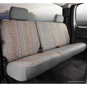 TR40 Series - Wrangler Saddleblanket Custom Fit Rear Seat Cover - Gray