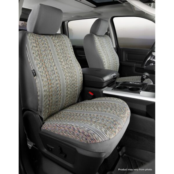 TR40 Series - Wrangler Saddleblanket Custom Fit Front Seat Cover - Gray