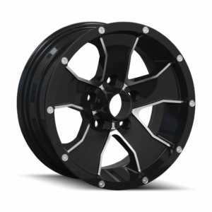 14 (14) GLOSS BLACK MACHINED