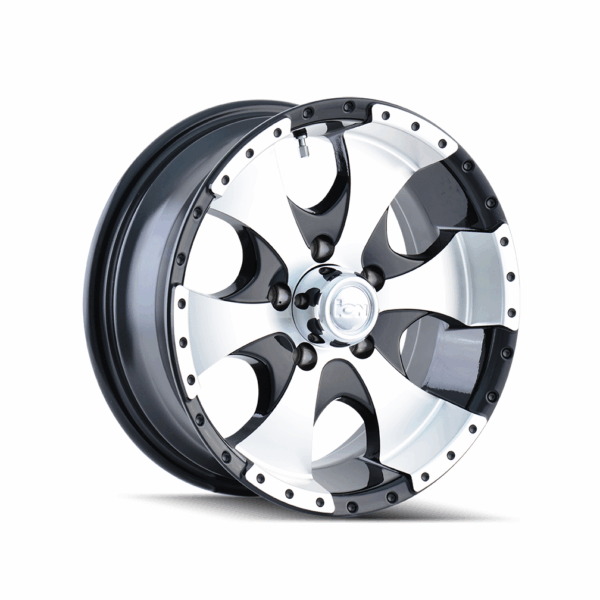 136 (136) GLOSS BLACK MACHINED