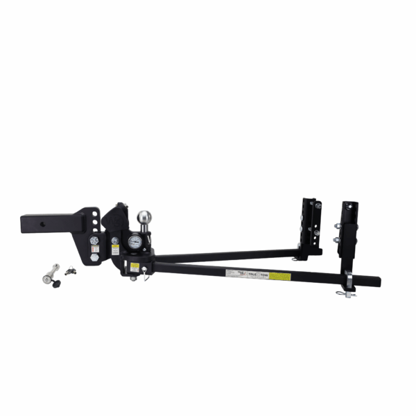 TrueTow Heavyweight WDH - 4" Drop, 2" Shank - 22,000 GTW w/Hitch Pin Lock