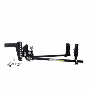 TrueTow Middle Weight Weight Distribution 8" Drop, 2" Receiver 12.5K GTWR w/ Keyed alike Lockset