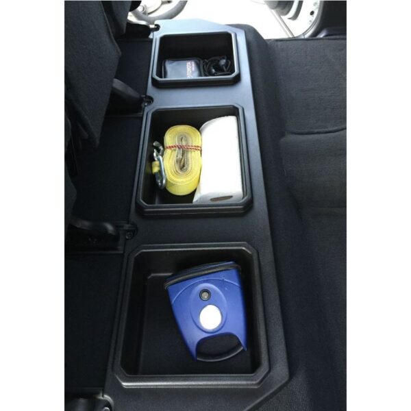 Plastic Truck Storage for under the back seat with 3 Compartments