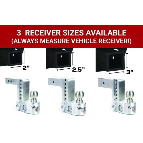 TrueTow Middle Weight Weight Distribution 10" Drop, 2.5" Receiver 12.5K GTWR w/ Keyed alike Lockset