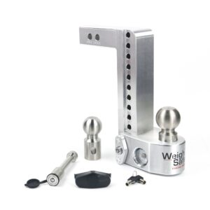Weigh Safe 10" Drop Hitch with 2" Shank Keyed Alike WS05 Included