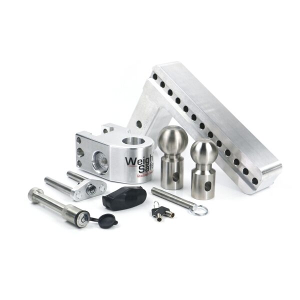 Weigh Safe 10" Drop Hitch with 2.5" Shank Keyed Alike WS05 Included