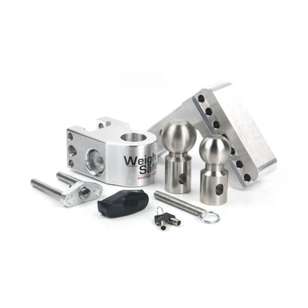 Weigh Safe 4" Drop Hitch with 2" Shank
