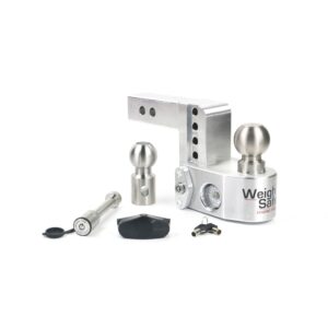 Weigh Safe 4" Drop Hitch with 2" Shank Keyed Alike WS05 Included