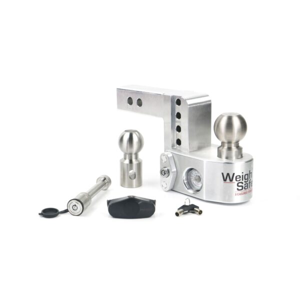 Weigh Safe 4" Drop Hitch with 2" Shank Keyed Alike WS05 Included