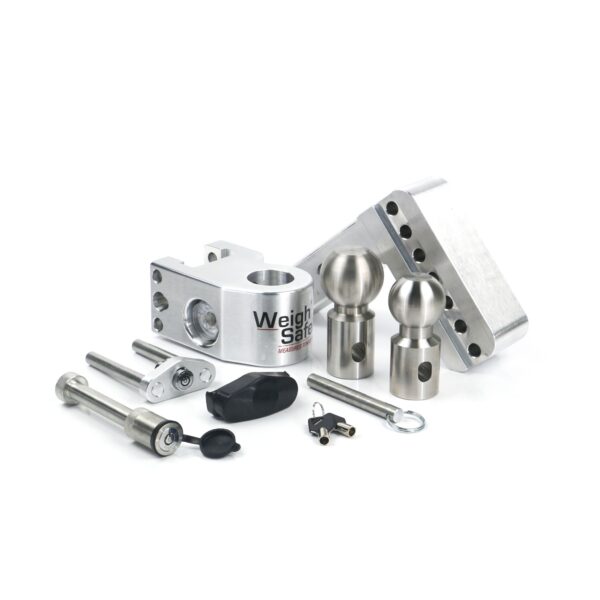 Weigh Safe 4" Drop Hitch with 2" Shank Keyed Alike WS05 Included