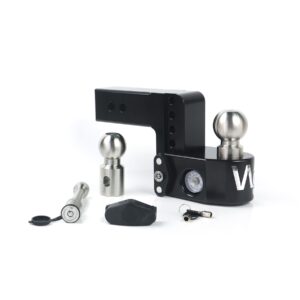 Weigh Safe Cerakoted 4" Drop Hitch with 2.5" Shank w/ Keyed Alike WS05