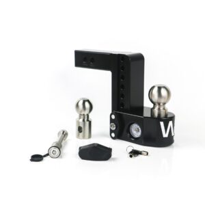 Weigh Safe Cerakoted 6" Drop Hitch with 2" Shank w/ Keyed Alike WS05