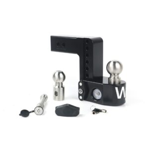 Weigh Safe Cerakoted 6" Drop Hitch with 2.5" Shank w/ Keyed Alike WS05