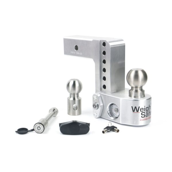Weigh Safe 6" Drop Hitch with 2.5" Shank Keyed Alike WS05 Included