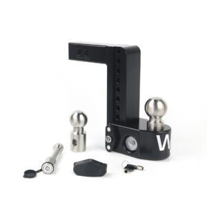 Weigh Safe 8" Drop Hitch with 2" Shank w/ Keyed Alike WS05